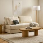Braam 75" Sofa Bed - Vintage White