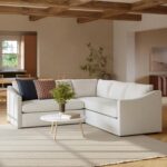 Landry 91" Corner Sectional - Napa White