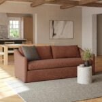 Landry 84.5" Sofa Bed - Napa Rust