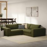 Beta 94" Modular Corner Sectional - Cypress Green