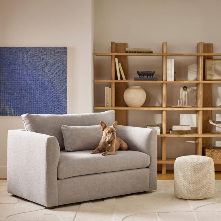 Marina 57" Sleeper Chair - Hestia Gray