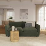 Leigh 86" Velvet Sofa Bed - Hale Fir Green