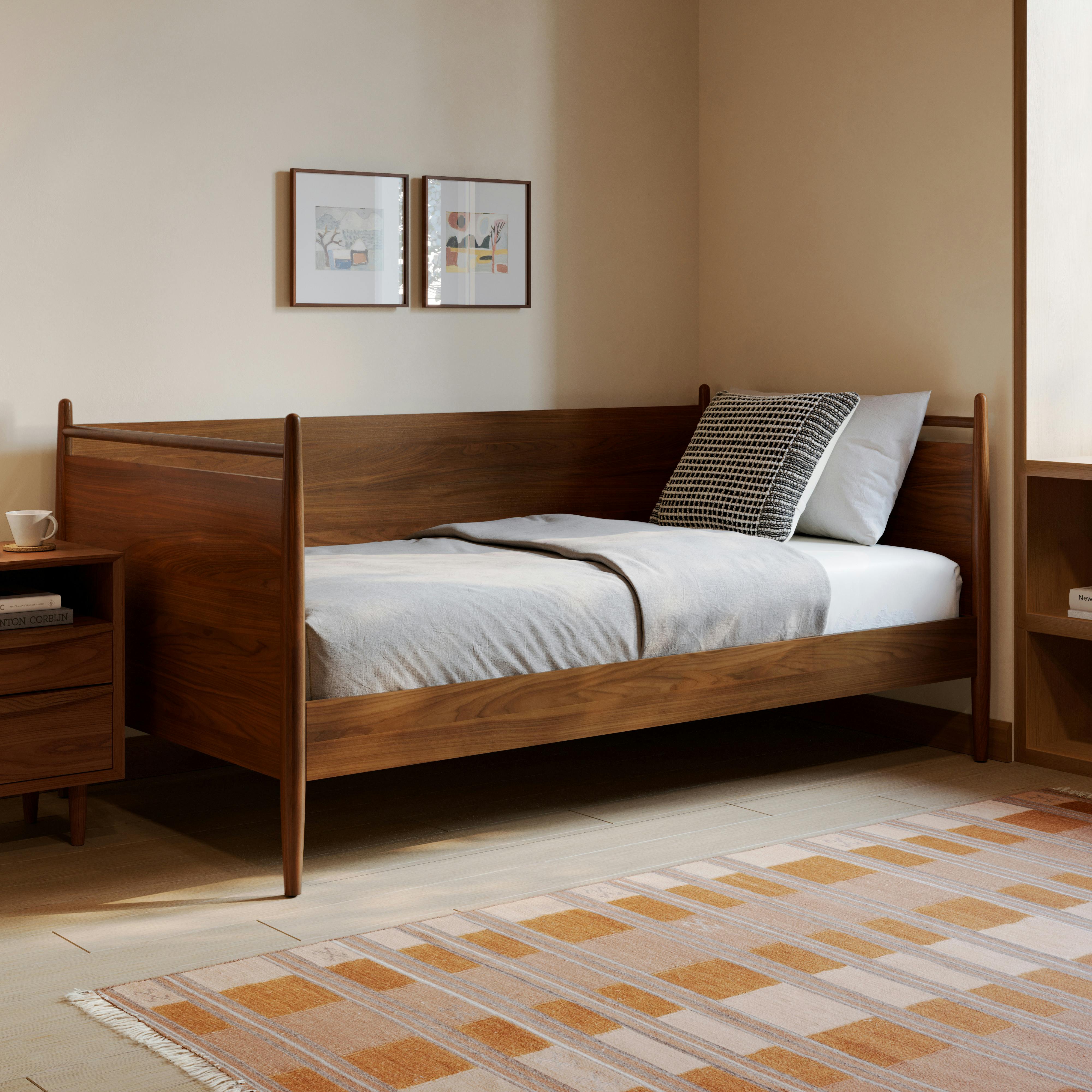 Lenia Twin Daybed - Walnut