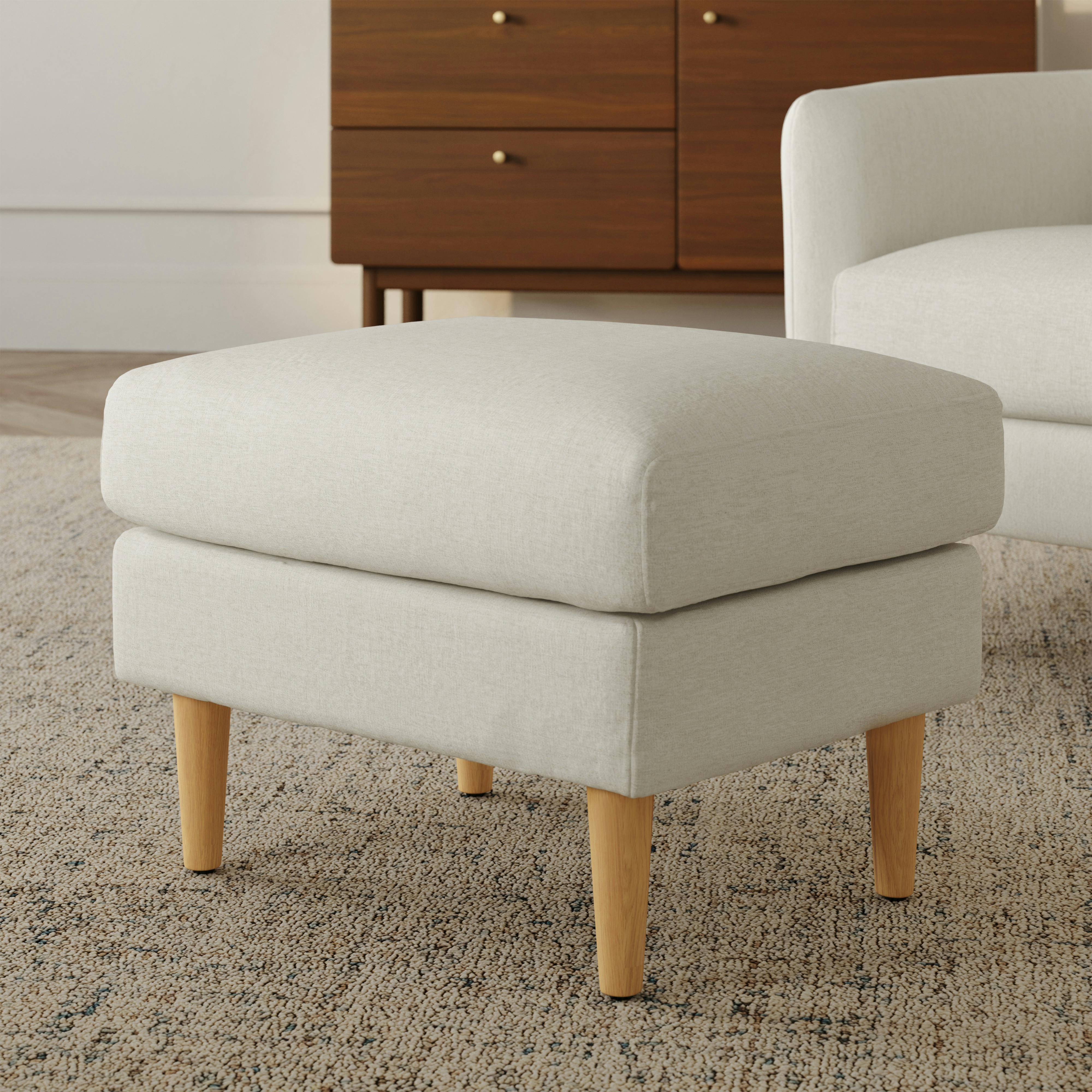 Hanson 24.5" Ottoman - Harbor Ivory