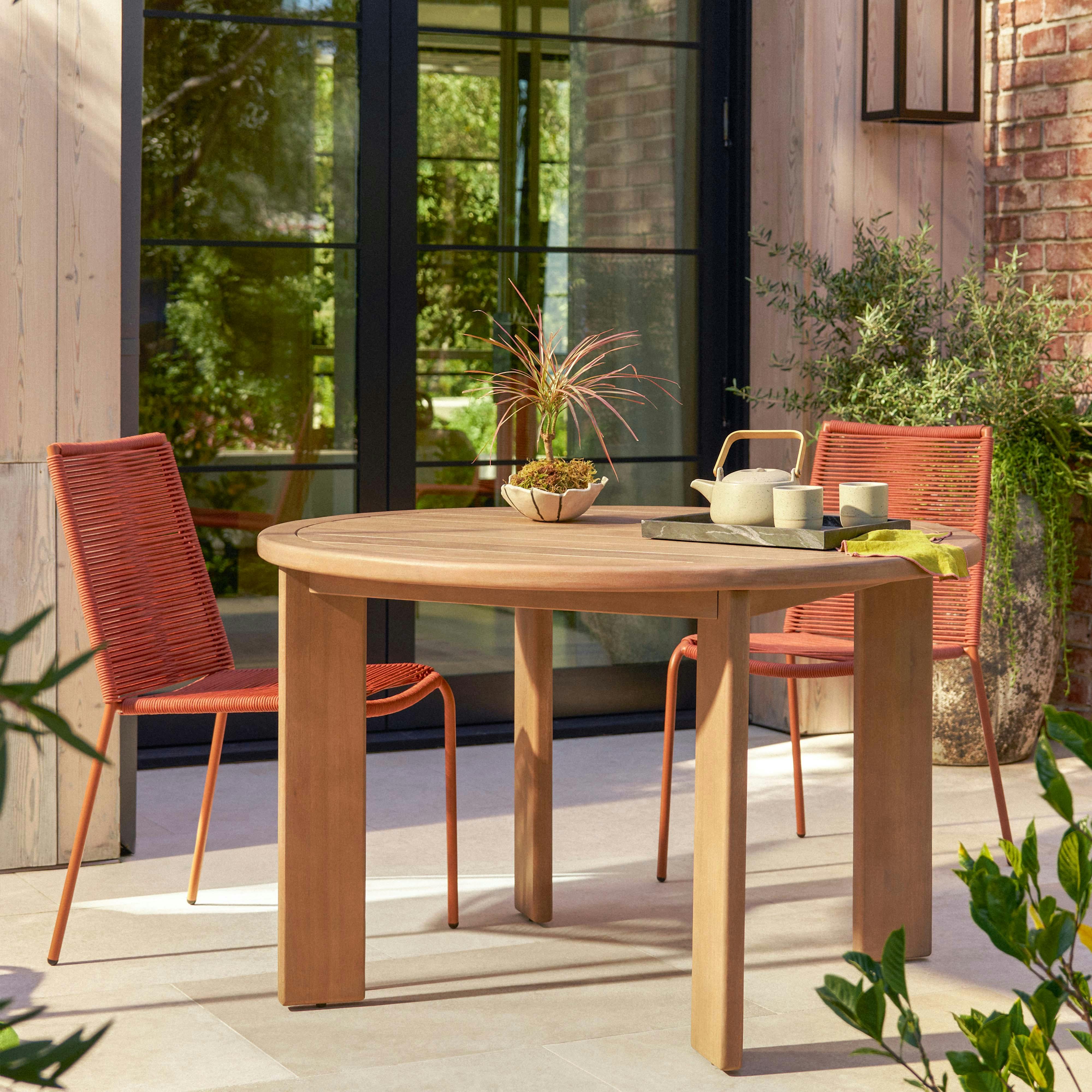 Daphne 47" Outdoor Dining Table - Cloud Eucalyptus