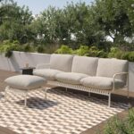 Sarek 89" Outdoor Sofa - Sunbrella® Linen