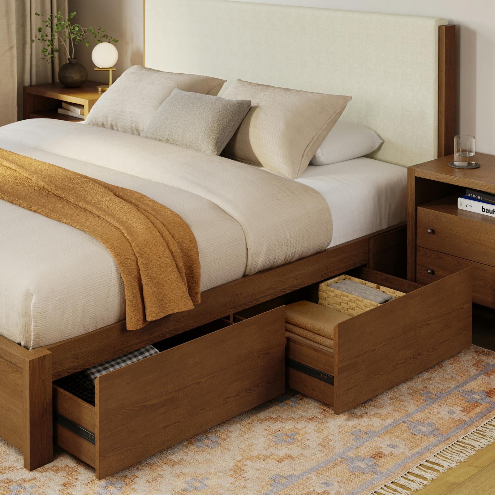 Cassie Upholstered Storage Bed