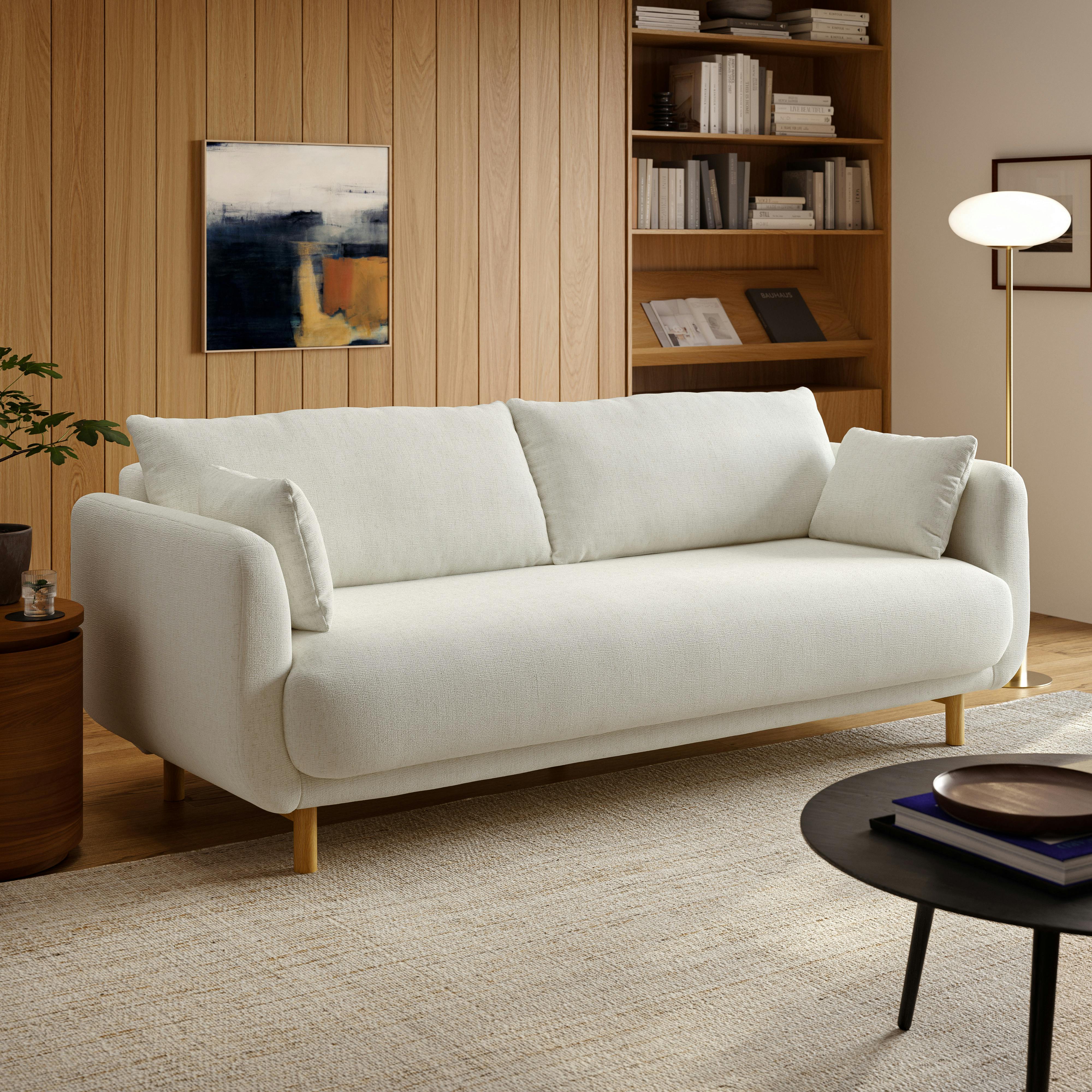 Nora 91.5" Sofa Bed - Savoy Ivory