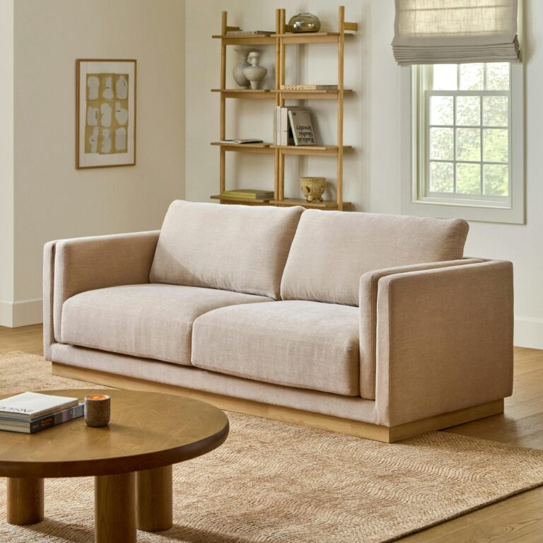 Tully 92" Sofa - Hestia Buff