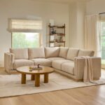 Tully 102.5" Corner Sectional - Hestia Buff