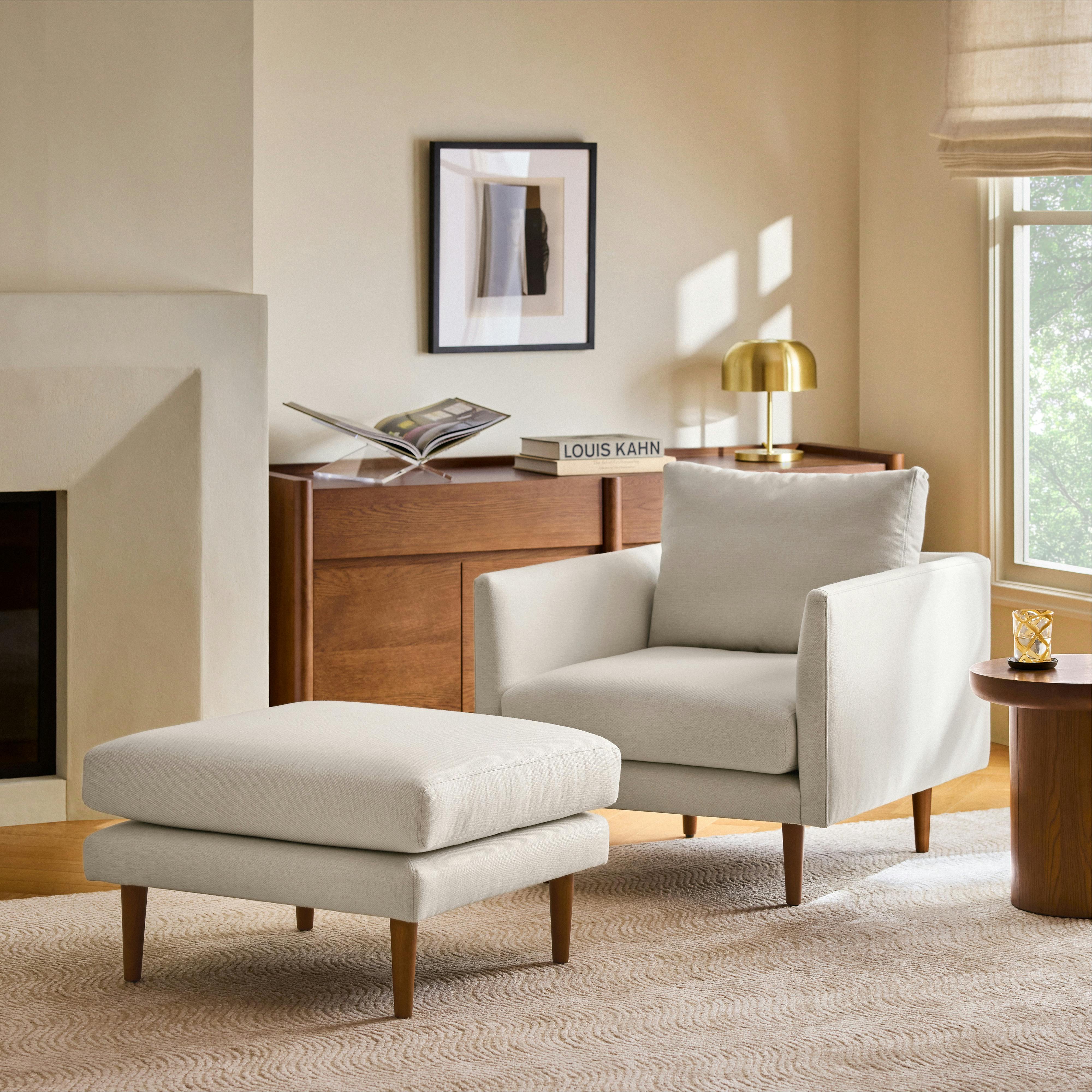 Burrard 32" Lounge Set - Seasalt Ivory