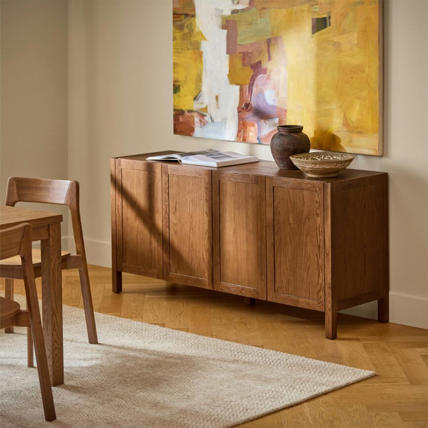Ashford 64" Sideboard - Brushed Smoked Oak