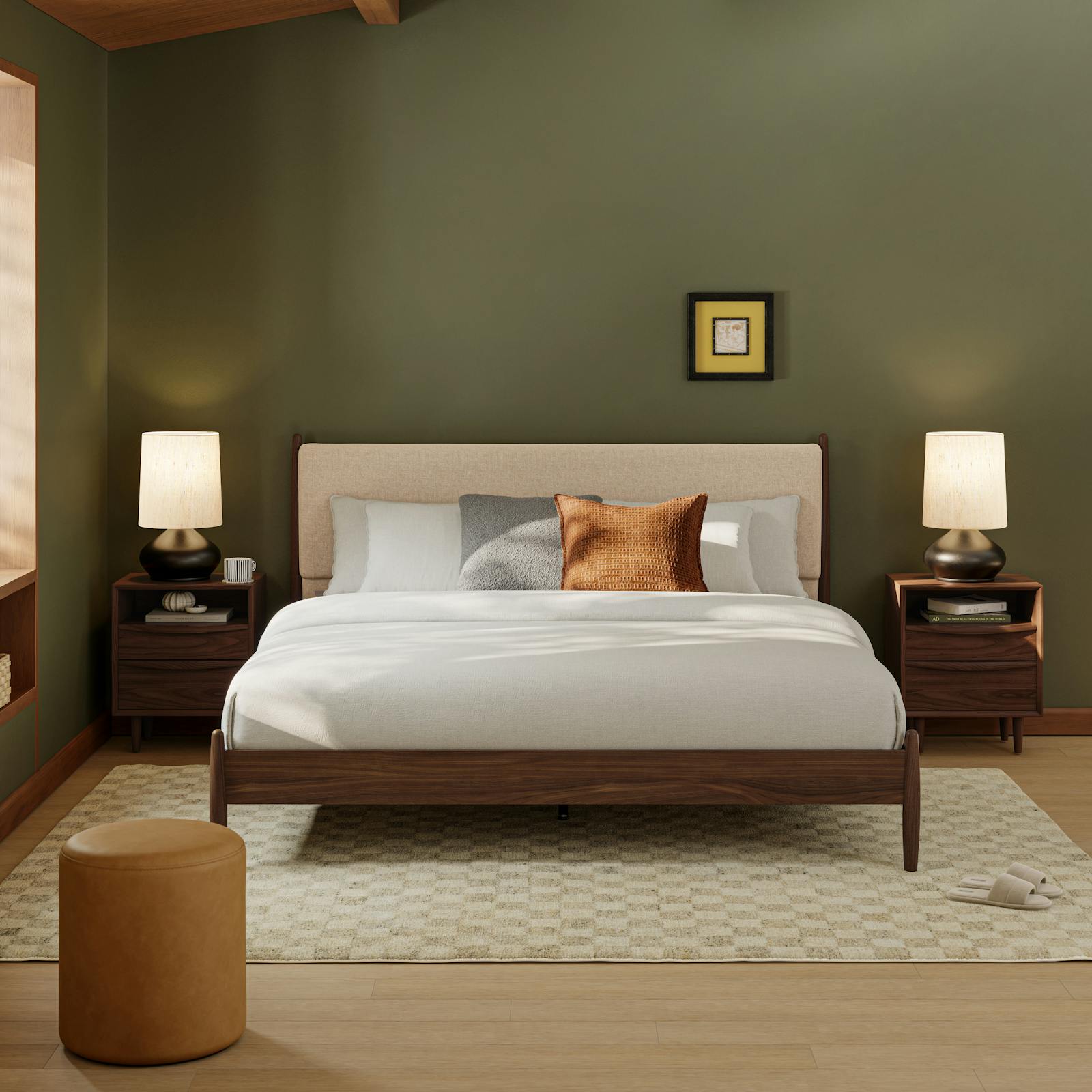 Lenia Upholstered Bed