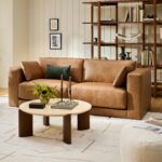 Whitmore 91" Leather Sofa - Salerno Tan