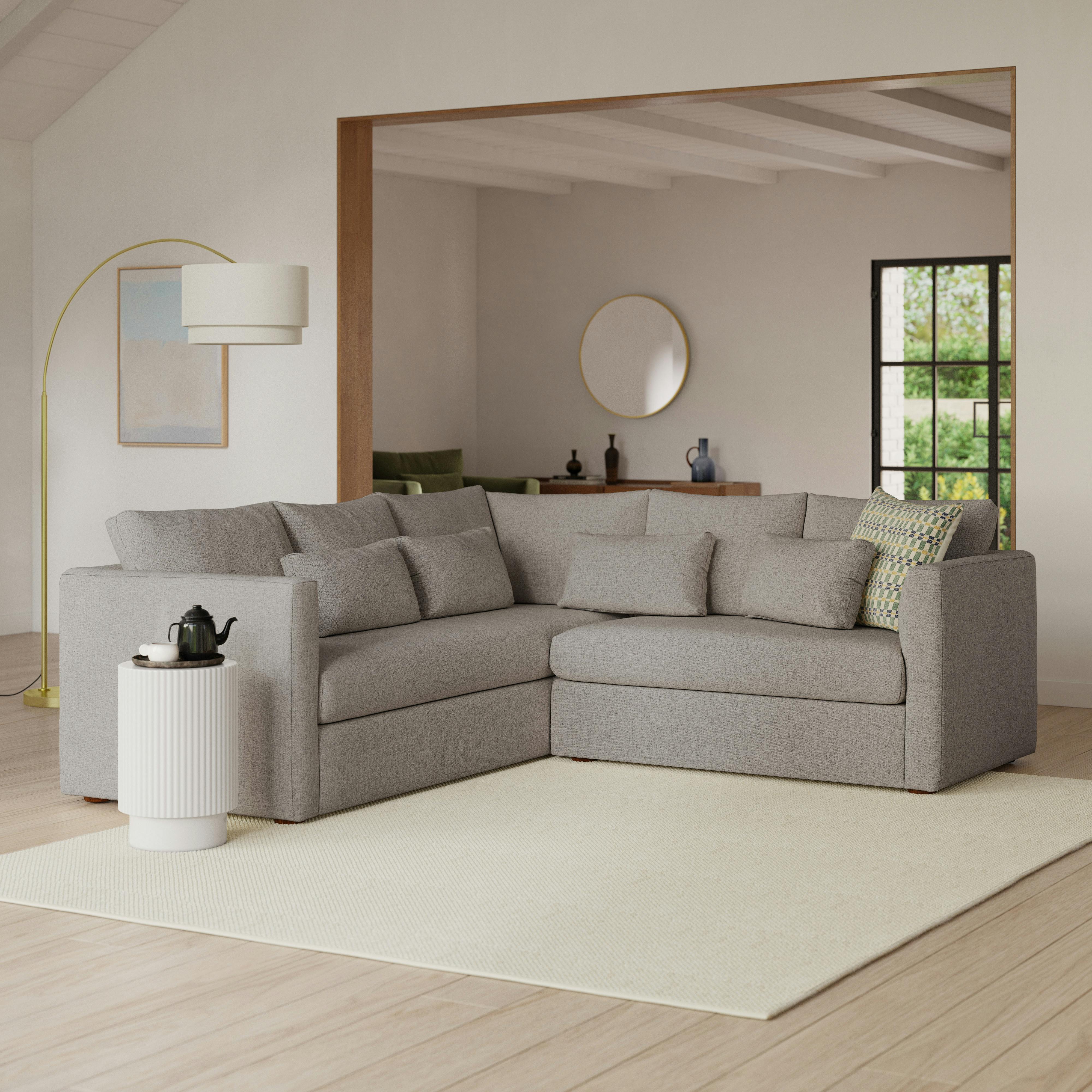 Marina 92" Corner Sectional - Hestia Gray