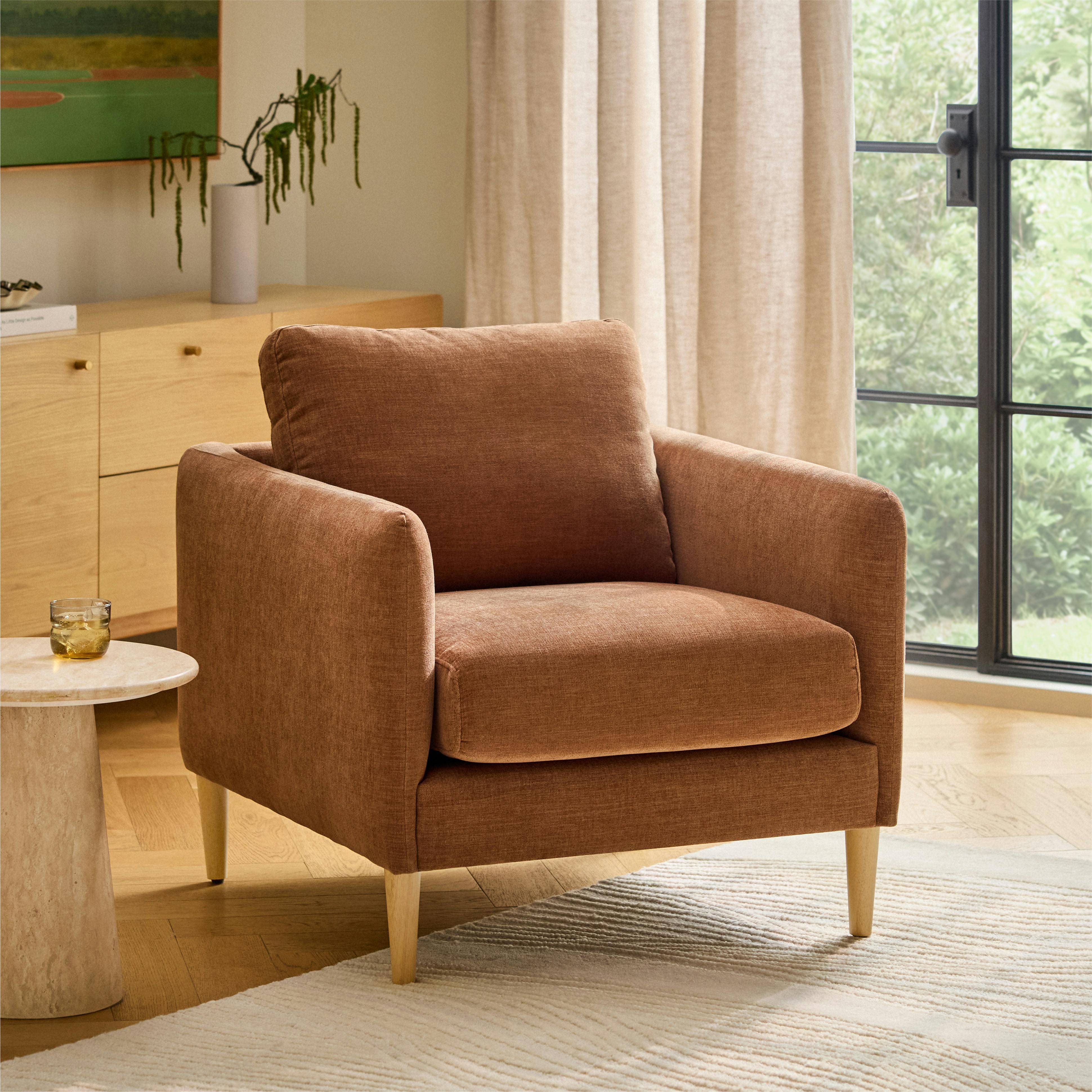 Hanson 32" Lounge Chair - Valor Rust