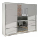 Wardrobe Closico Durion IV (White)