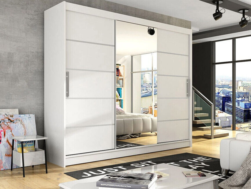 Wardrobe Closico Ordo VI (White)