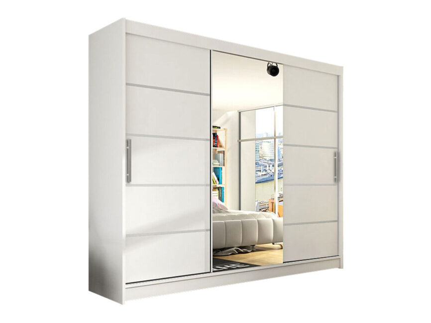 Wardrobe Closico Ordo VI (White)
