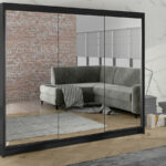 Wardrobe Closico Durion III (Black)
