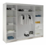 Wardrobe Closico Durion I (White)