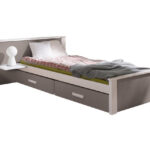 Bed Henderson 117 (White + Trufel)