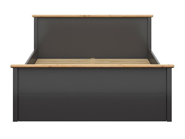 Bed Sordoro 110 (Graphite + Artisan oak)