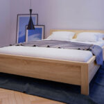 Bed Nolroma 120 (Sonoma oak)