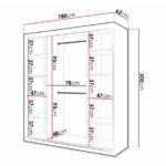 Wardrobe Anulio IV (White)