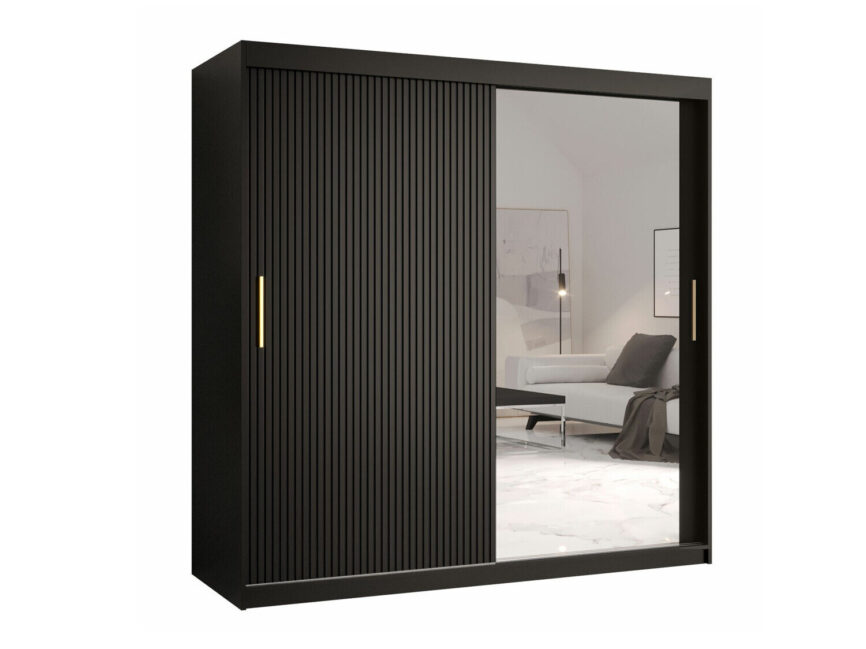 Wardrobe Anulio V (Black)