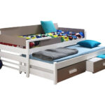 Bed Henderson 121 (White + Grey)