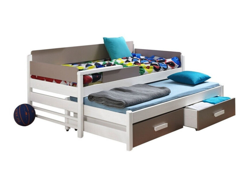 Bed Henderson 121 (White + Grey)