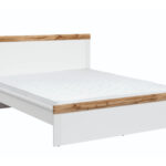 Bed Sonsoru 138 (White + Oak)