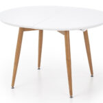 Table Houston Humus (White + Honey oak)