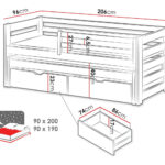 Bed Vista 113 (White)