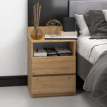 Bedside table Elbvelu 119 (Artisan oak)