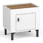 Bedside Table Mormavu 109 Matte White