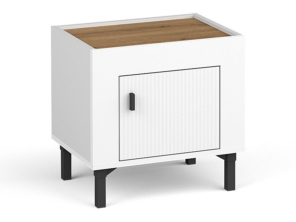 Bedside Table Mormavu 109 Matte White — product image
