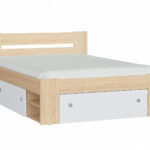 Bed Novsore 128 (Sonoma oak)