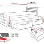 Bed Henderson 170 (White)