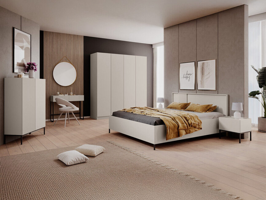 Bed Lunole 105 (Cashmere)