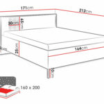 Bed Lunole 105 (Cashmere)