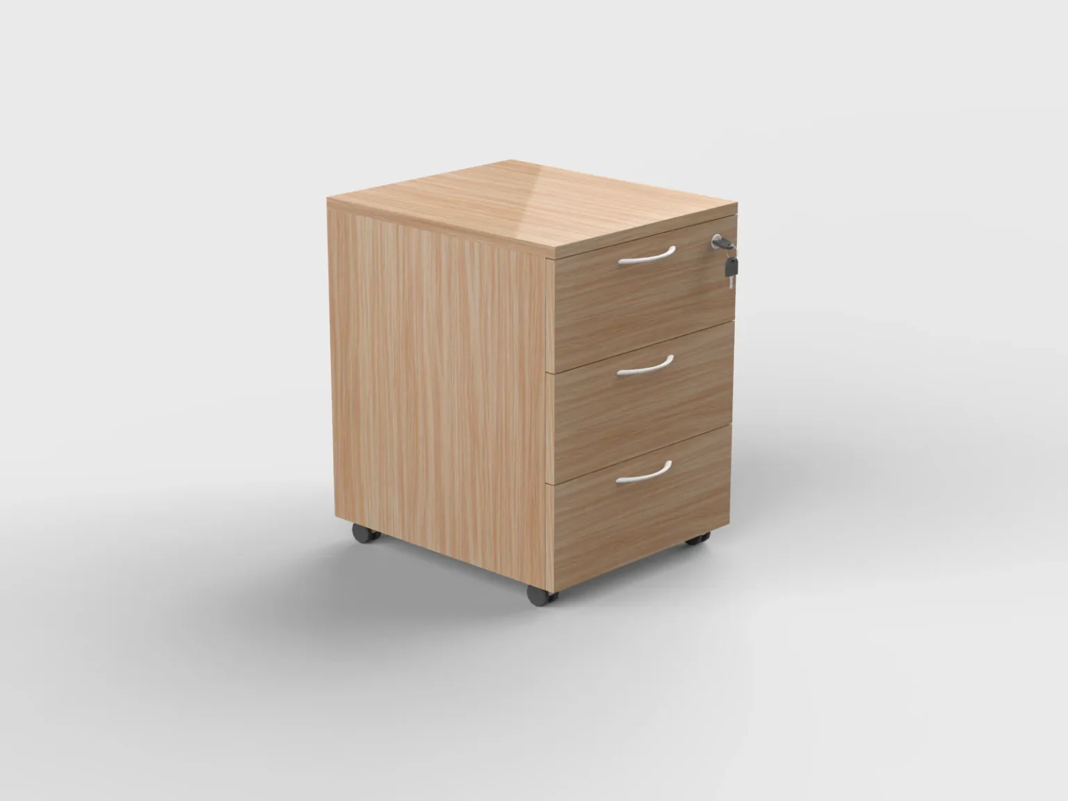 3D Mobile Pedestal Storage (3 Drawer)