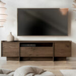 TV stand Filus (Dark oak)