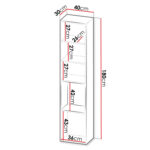 Wall shelf Species I (Black)