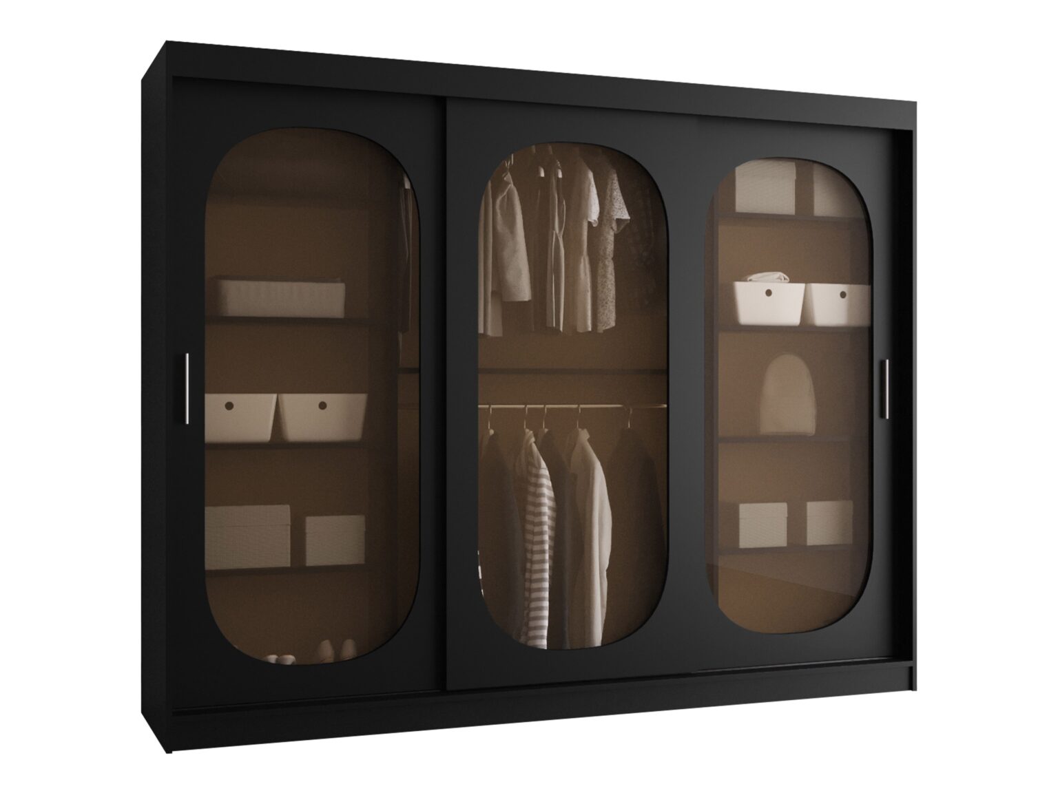 Wardrobe Hartford 522 (Black)