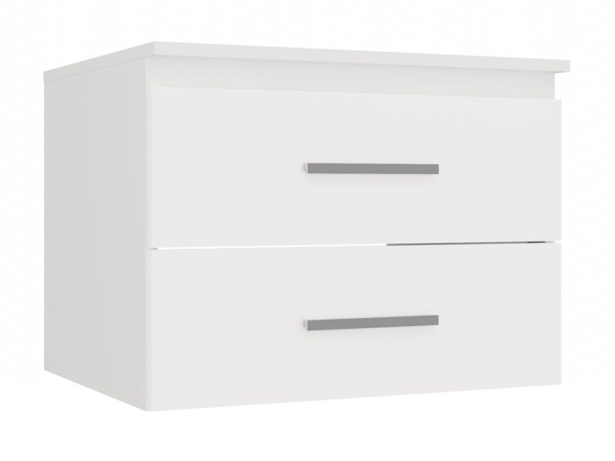 Wall-mounted bathroom cabinet for washbasin Nolmaru 112 (White)