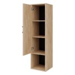Wall-mounted bathroom cabinet Sodalis (Cashmere)