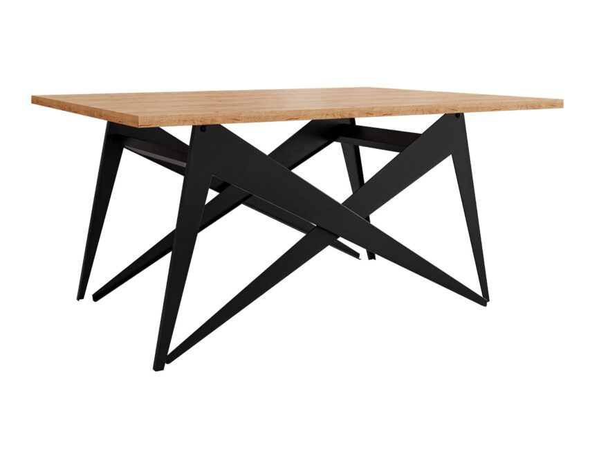 Coffee table transformer Oswego 150 (Craft golden oak + Black)