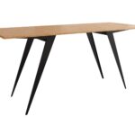 Coffee table transformer Oswego 150 (Craft golden oak + Black)